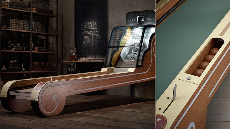Illustration for article titled You'll Make Room For This Stunning Vintage Skeeball Game